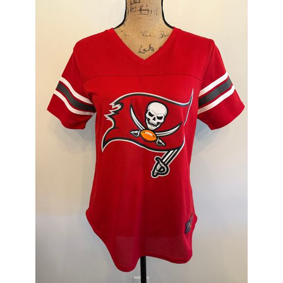 Tampa Bay Buccaneers NFL Team Apparel Women’s Jersey Size Medium - Picture 1 of 4